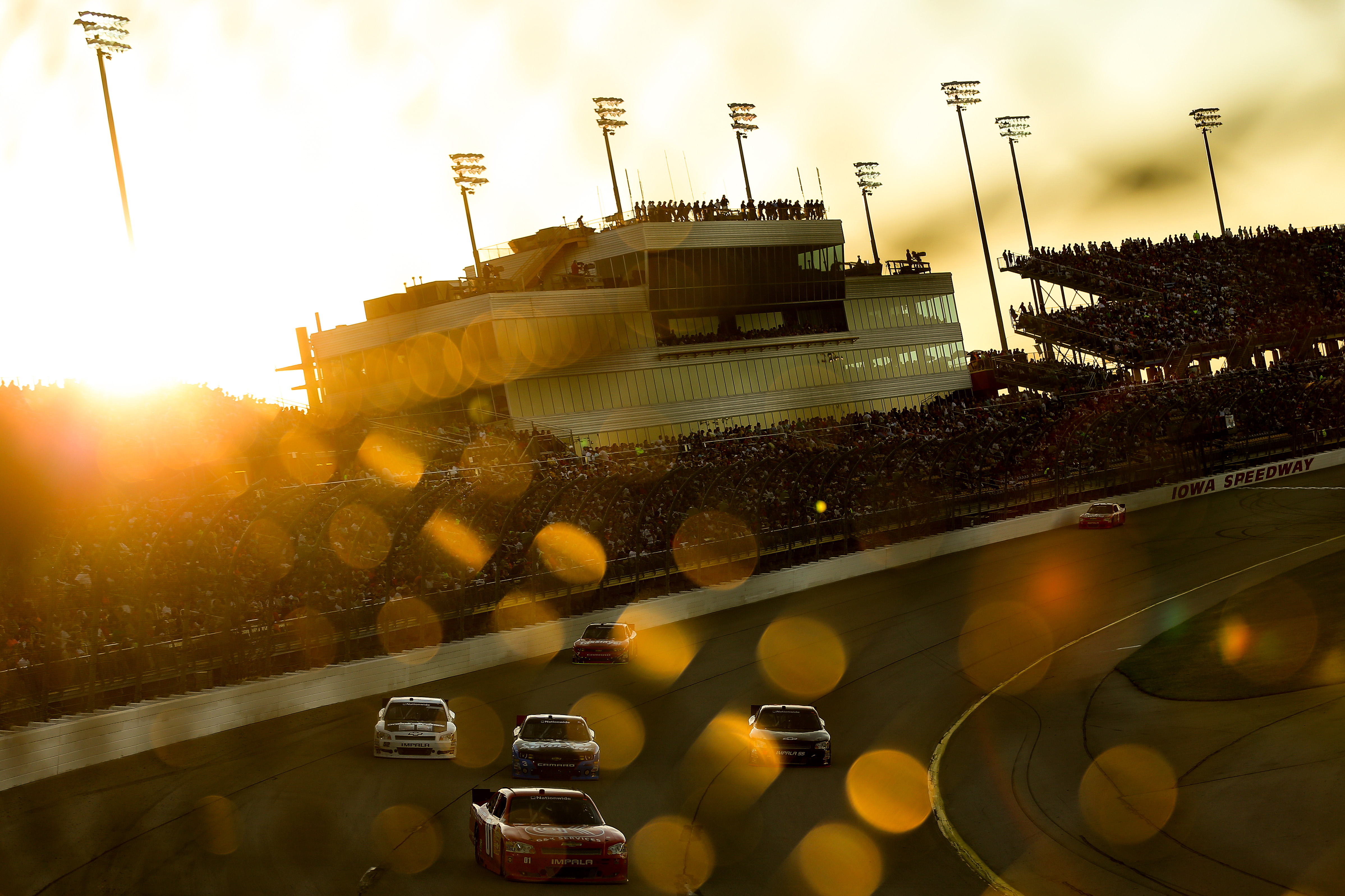 Speeds Increase At Iowa Speedway